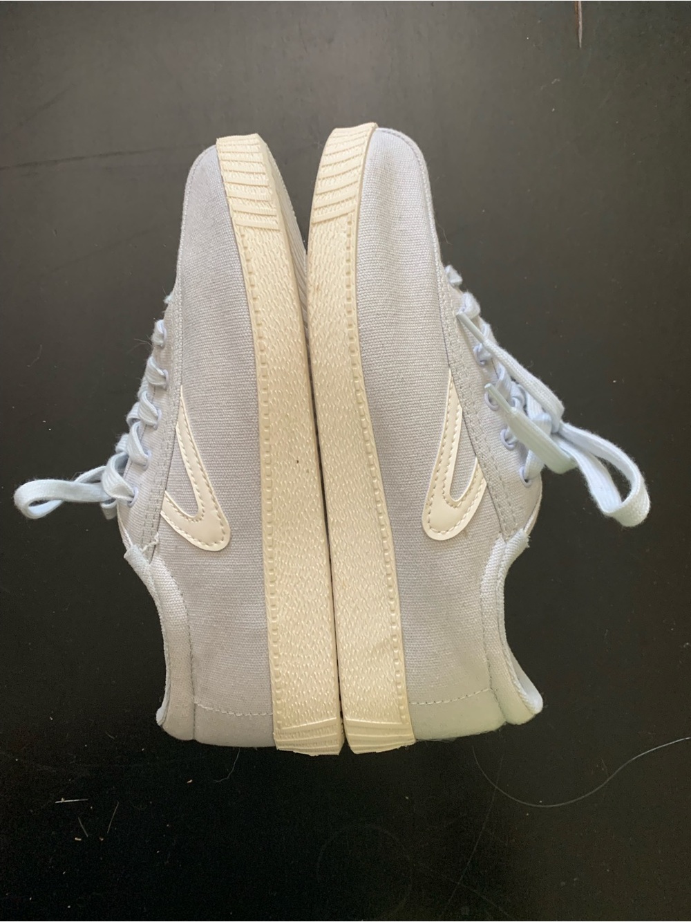 Baby Blue Tretorn Cushy Sneakers